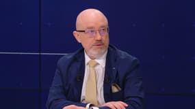 Le ministre de la Défense ukrainien Oleksiy Reznikov le 1er février 2023 sur BFMTV.