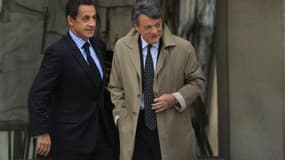 Nicolas Sarkozy a reçu jeudi son ancien ministre de l'Environnement Jean-Louis Borloo, qui a refusé d'intégrer le nouveau gouvernement après avoir fait figure de favori pour succéder à François Fillon à Matignon. /Photo prise le 18 novembre 2010/REUTERS/P