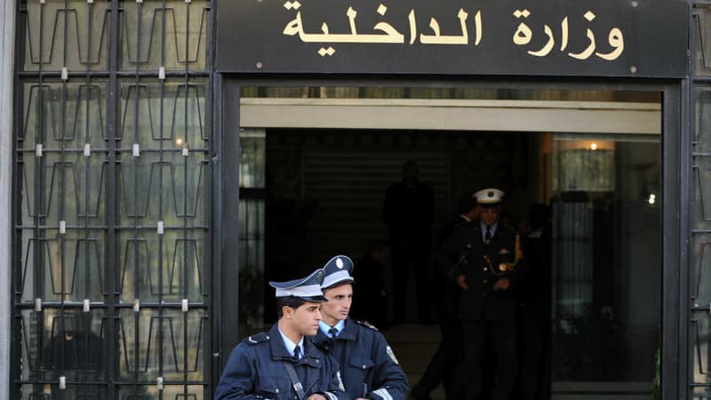 Entrée du ministère de l'Intérieur tunisien.
