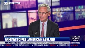Thierry le Hénaff, PDG d'Arkema : "On a fait 30% de notre chiffre d'affaires aux Etats-Unis"
