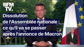 Fin du mandat des députés, législatives anticipées… Ce qu'il va se passer après la dissolution de l'Assemblée nationale