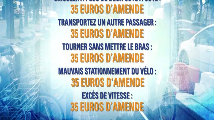 infractions vélo