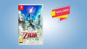 Pour les soldes Nintendo Switch, le jeu Legend of Zelda : Skyward Sword est à prix cassé
