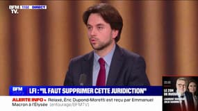 Relaxe d'Éric Dupond-Moretti: "C'est un scandale de bout en bout", estime Aurélien Saintoul (LFI)