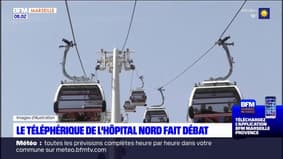 Marseille: le projet de téléphérique de l'hôpital Nord divise