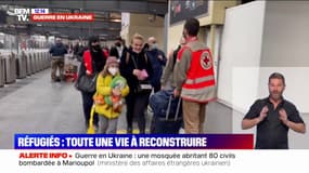 "[Le voyage] est fatigant, mais moins que les 10 derniers jours en Ukraine au rythme de sirènes": ces réfugiés ukrainiens qui arrivent en France, avec toute une vie à reconstruire 