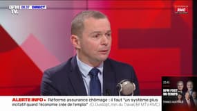 Dussopt : "La volonté d'avoir un système plus incitatif quand l'économie crée de l'emploi"