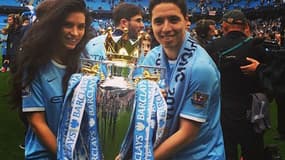 Anara Atanes et Samir Nasri