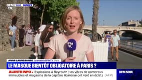Anne Hidalgo demande le port du masque obligatoire dans certains espaces publics de Paris