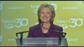 Hillary Clinton: "Ne voulez-vous pas voir une femme présidente?"