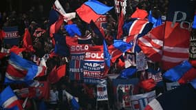 Des supporters parisiens