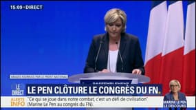 "Matteo, j’en profite pour te féliciter au nom de tout le FN", dit Le Pen à Salvini, patron de la Ligue en Italie  