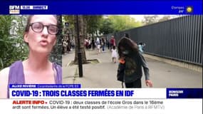 Classes fermées pour cause de Covid: les familles doivent "se débrouiller", regrette la FCPE 93