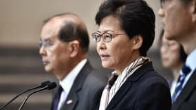 La cheffe de l'exécutif Carrie Lam 