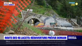 Alpes-Maritimes: la route des "46 lacets" rouvre à partir de samedi