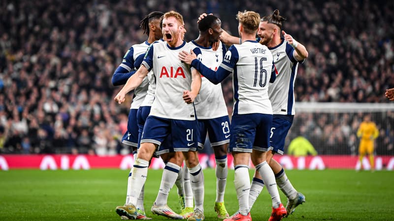 Célébration Tottenham