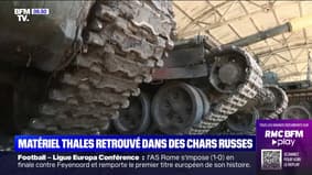Ukraine: matériel Thales retrouvé dans des chars russes