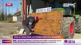 Face à l'inaction, la colère agricole remonte