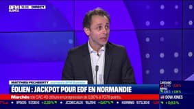 Eolien: jackpot pour EDF en Normandie