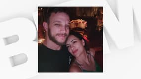 Brad Bartell et Camila Muñoz, détenue par les services d'immigration américains depuis février 2025, photo publiée le 21 décembre 2024