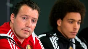 Marc Wilmots et Axel Witsel