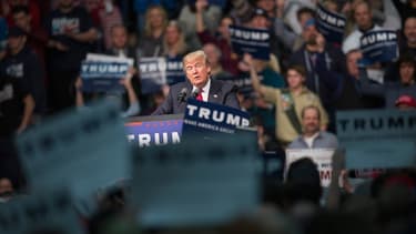 Donald Trump lors d'un meeting dans le Michigan, le 4 mars.