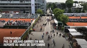 Coronavirus : Pas de Roland-Garros en mai, reporté au mois de septembre