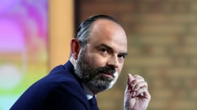 Edouard Philippe sur le plateau de France 2 le 4 avril 2021