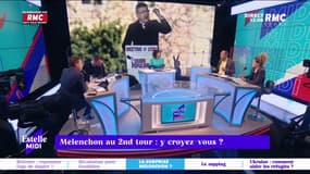 Mélenchon au 2nd tour : y-croyez-vous ? "Il profite énormément du vote utile" pense Robert Sebbag.