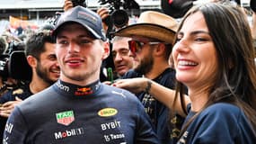 Max Verstappen et sa compagne Kelly Piquet le 23 octobre 2022