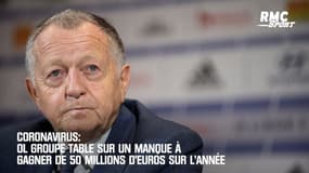 Coronavirus: OL Groupe table sur un manque à gagner de 50 millions d'euros sur l'année