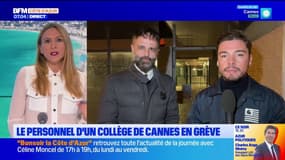 Cannes: le personnel du collège des Mûriers mobilisé pour dénoncer des conditions de travail difficiles