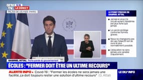 Gabriel Attal: "Tout n'a pas été parfait" dans la gestion de la crise sanitaire pour les écoles