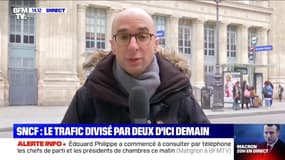 Coronavirus: les voyageurs sont beaucoup moins nombreux gare du Nord à Paris