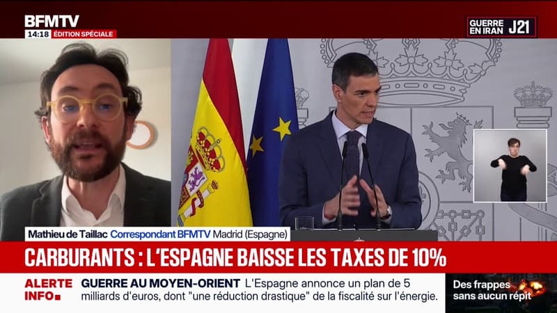 Face à la flambée du prix des carburants, l'Espagne baisse les taxes de 10%