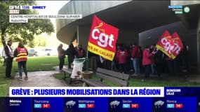 Boulogne-sur-Mer: la CGT défend l'emploi à l'hôpital