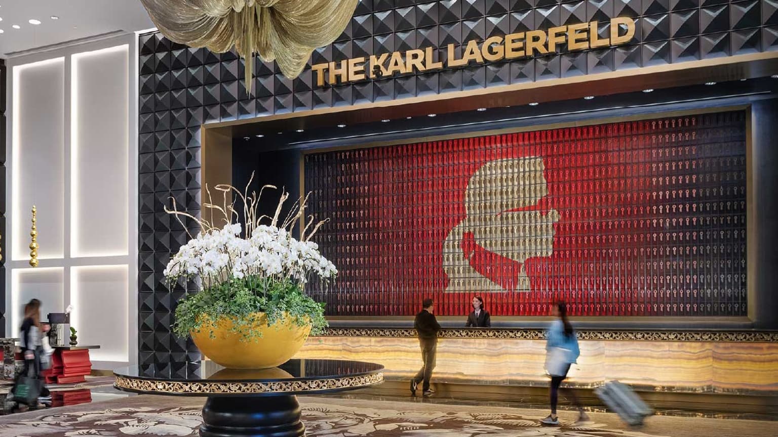 L'hôtel Karl Lagerfeld à Macao. L'hôtel Karl Lagerfeld à Macao.