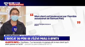 Attentat de Conflans-Sainte-Honorine: l'avocat du père de l'élève assure que son client "ne connaissait pas l'assaillant"