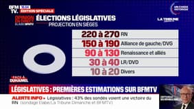 Législatives: le RN crédité de 31% des intentions de vote d'après un sondage Elabe pour BFMTV et La Tribune Dimanche