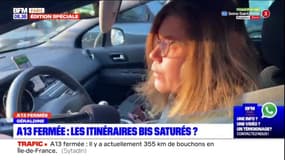 A13 fermée: la galère des automobilistes franciliens