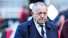 Jean-Michel Aulas lors du match Angleterre-France (1-2, qualifs Euro féminin), le 31 mai 2024