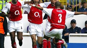 Vieira, Pirès, Henry et Cole