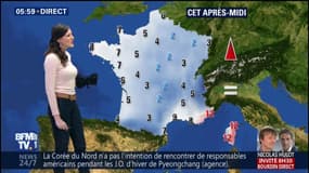 8 départements d’Ile-de-France en vigilance orange pour des phénomènes glissants, mais pas de neige dans le nord de la France