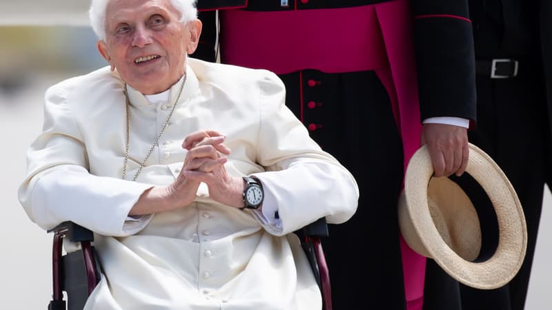 Benoît XVI le 22 juin 2020.