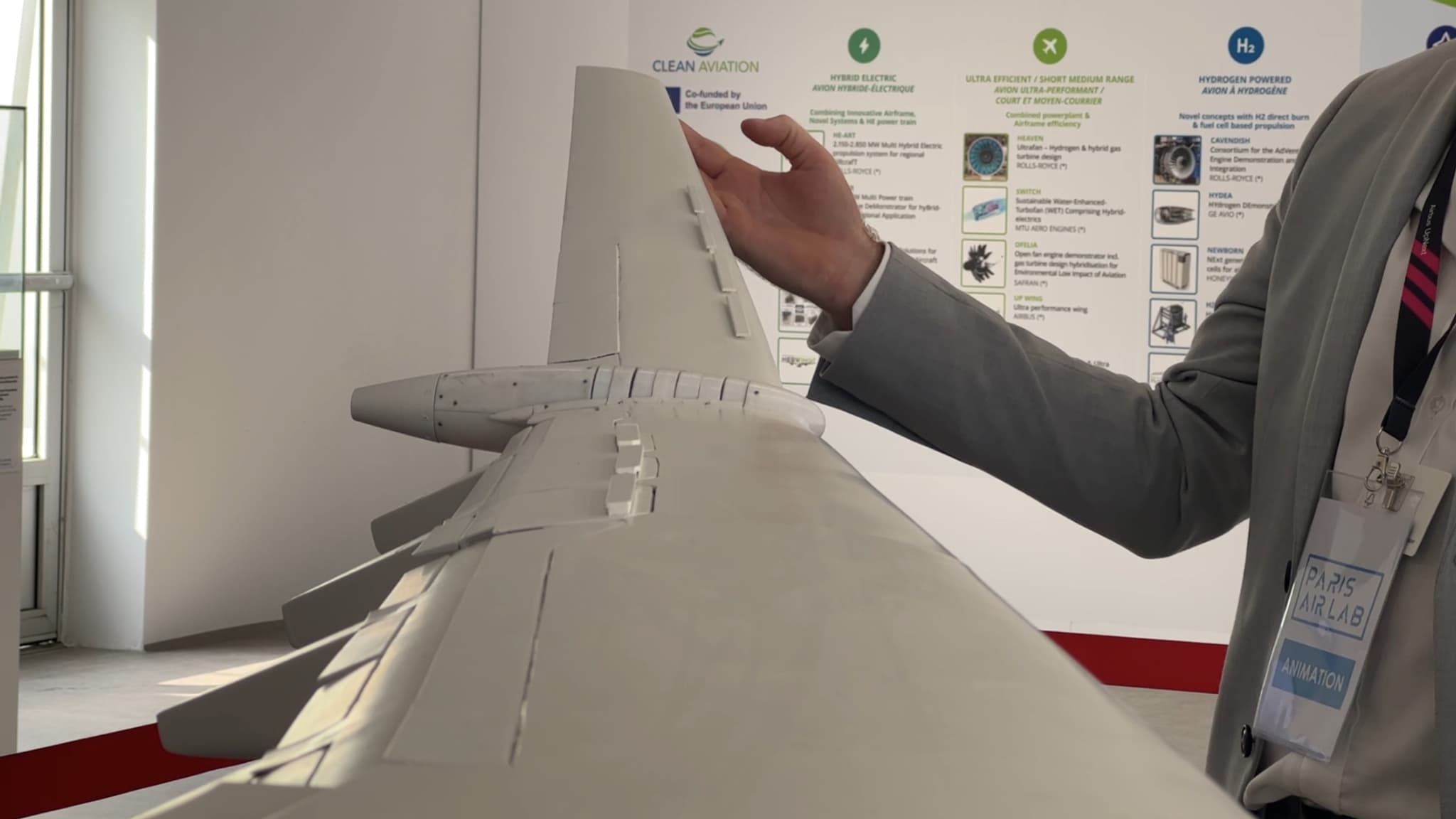 Airbus a conçu une aile à pointe rétractable pour réduire la consommation de carburant