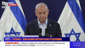 Otages du Hamas: "C'était une négociation difficile" déclare Benyamin Netanyahu