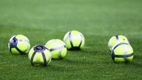 Des ballons de football, le 14 janvier 2018 (illustration)