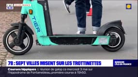 Les trottinettes électriques s'exportent dans les Yvelines