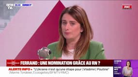 Pour Marine Tondelier, Richard Ferrand "n'est pas légitime" à la tête du Conseil constitutionnel