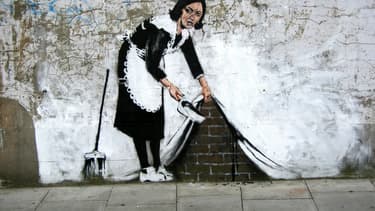 L'artiste britannique engagé, qui garde farouchement l'anonymat, n'a visiblement pas la rentabilité de son oeuvre comme motivation première.